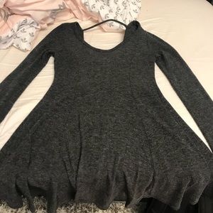 Short Winter Sweater Dress